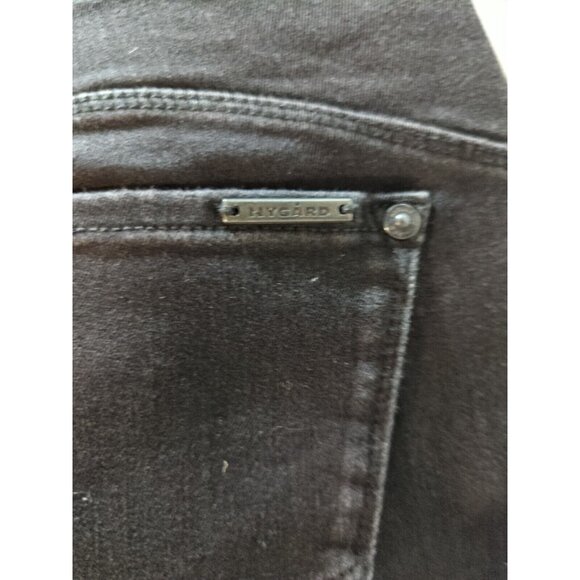 Nygard Luxe Denim Jegging 4 Way Stretch M 10-12 Black Pull Ons - Picture 3 of 7